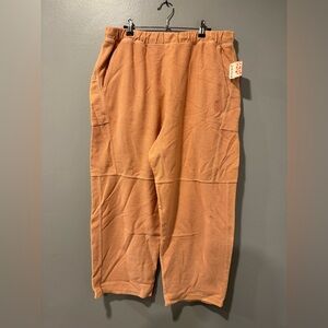 NWT FP Movement Score Board Pants in Peach Size Large